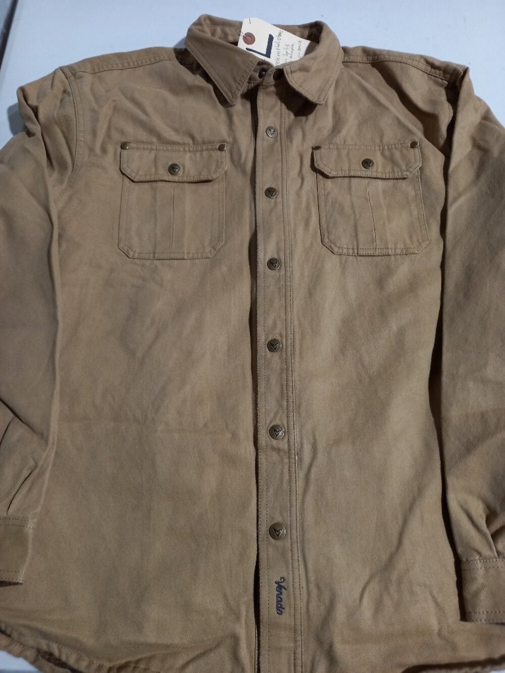 Bountyman Concealed Carry Shirt Jacket - Barnwood Tan | Large - Picture 9 of 11